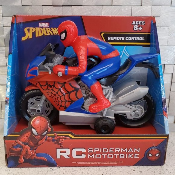 Toys Spiderman Remote Control Motobike Spiderman Motorcycle Spiderman
